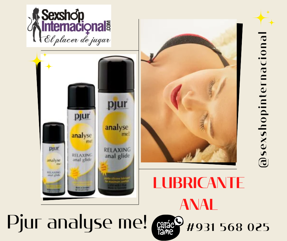 LUBRICANTE ANAL DE SILICONA SEXSHOP PTE PIEDRA INF 931568025